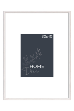 Inter Happy Bilderamme - Hvit, 30x40