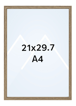 Inter Brasil Bilderamme - Brun, 21x29.7 (A4)