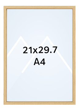 Inter Brasil Bilderamme - Naturlig tre, 21x29.7 (A4)