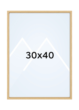 Inter Brasil Bilderamme - Naturlig tre, 30x40
