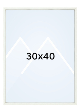 Inter Brasil Bilderamme - Hvit, 30x40