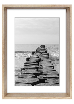 Inter Blanc Bilderamme - Naturlig tre, 13x18