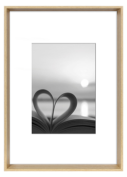 Inter Blanc Bilderamme - Naturlig tre, 21x29.7 (A4)