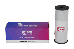 Kentmere Pan 400 Sort-hvit 120 Film