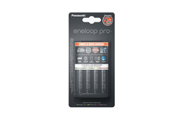 Panasonic Eneloop Pro Hurtiglader inkl. 4 AA-Batterier
