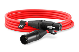 Røde XLR-kabel 3 meter Rød