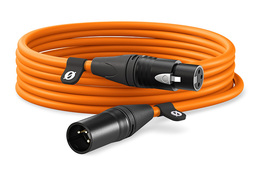 Røde XLR-kabel 6 meter Oransje