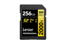 Lexar SDXC Pro 2000X R300/W260 UHS-II U3 256GB