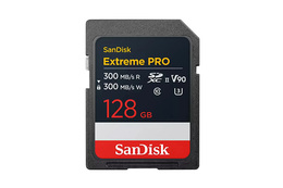 SanDisk SDXC Extreme Pro 300MB/s UHS-II 128GB