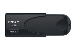 PNY Attache 4 USB 3.1 32GB Minnepenn Sort