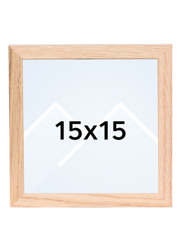 TR Nordmarka Bilderamme - Lys Eik, 15x15