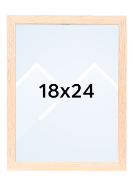 TR Nordmarka Bilderamme - Lys Eik, 18x24