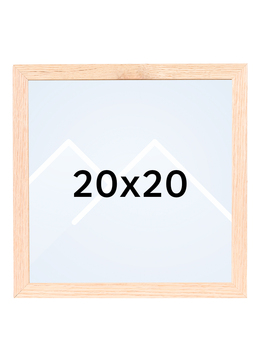 TR Nordmarka Bilderamme - Lys Eik, 20x20