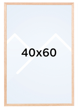 TR Nordmarka Bilderamme - Lys Eik, 40x60