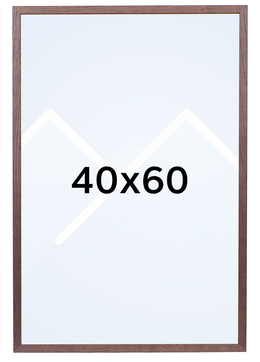 TR Nordmarka Bilderamme - Røkt Eik, 40x60