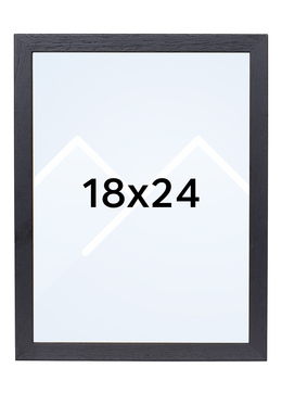 TR Nordmarka Bilderamme - Svart, 18x24