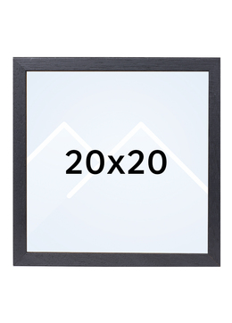TR Nordmarka Bilderamme - Svart, 20x20