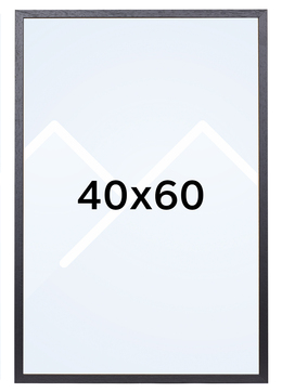 TR Nordmarka Bilderamme - Svart, 40x60