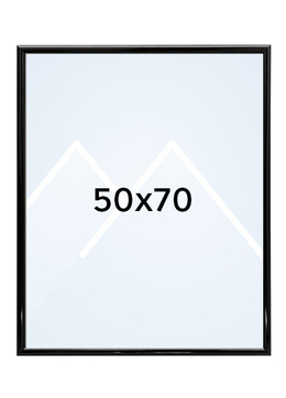 Focus Lily Bilderamme. - Svart, 50x70