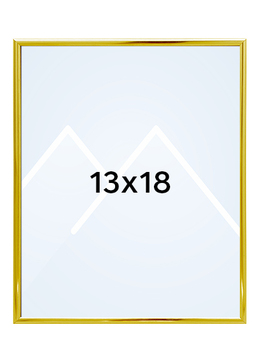 Focus Lily Bilderamme. - Gull, 13x18