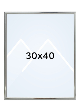 Focus Lily Bilderamme. - Sølv, 30x40