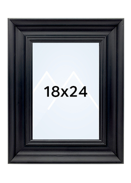 Focus Lotus Bilderamme - Svart, 18x24