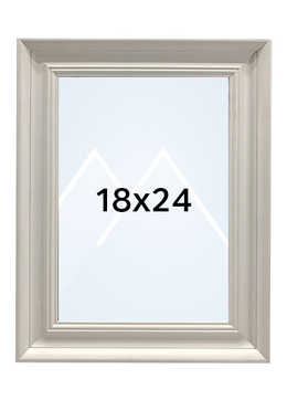 Focus Lotus Bilderamme - Hvit, 18x24