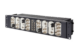 datavideo RMK-2 2U Rack w/ Powerdistributor for 8 DAC Converter