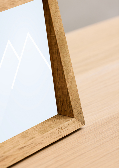 ZEP Italia Marne Vertikal & Horisontal Bilderamme - Lys brun, 10x15,