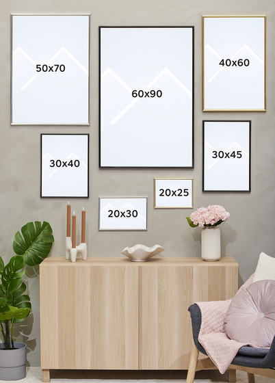 Walther Galeria Bilderamme - Svart, 40x60