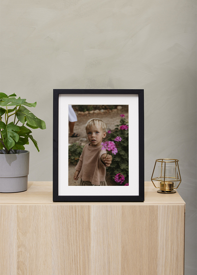 Focus Vivaldi Bilderamme - Svart, 18x24, 24x30