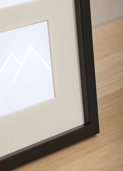 Focus Vivaldi Collage Bilderamme - Svart, 6x8, 10x15 x3