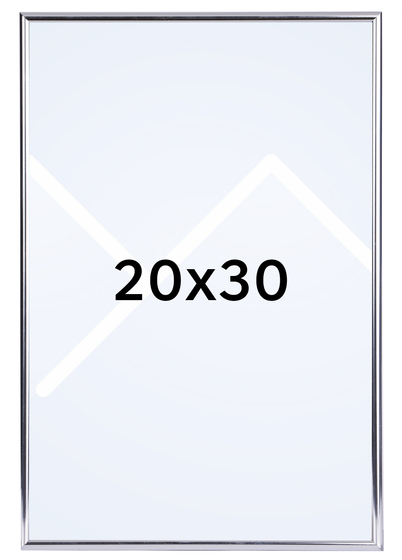 Focus Can-Can Bilderamme - Sølv, 20x30