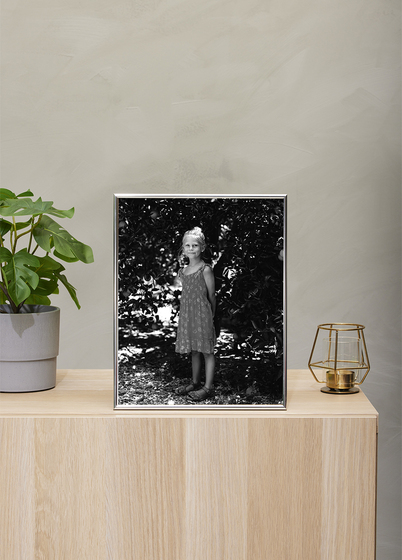 Focus Can-Can Bilderamme - Sølv, 24x30