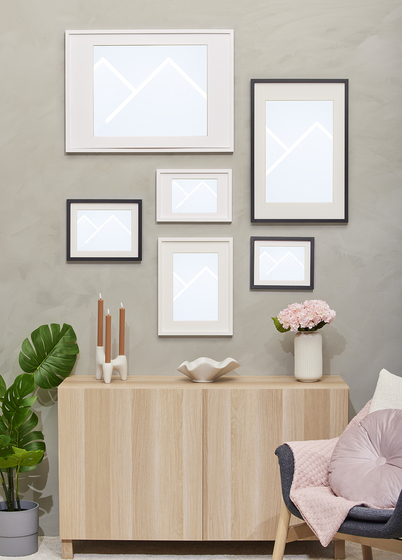 Focus Vivaldi Bilderamme - Svart, 10x15, 15x20