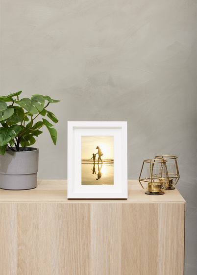 Focus Vivaldi Bilderamme - Hvit, 10x15, 15x20