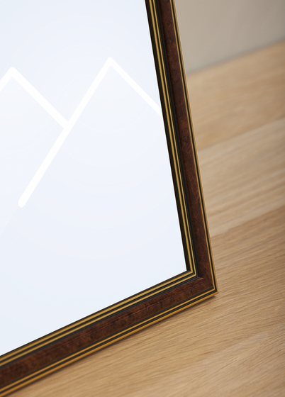 Focus Tango Bilderamme - Rødbrun, 13x18