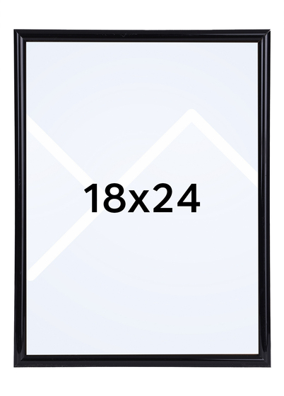 Walther Galeria Bilderamme - Svart, 18x24