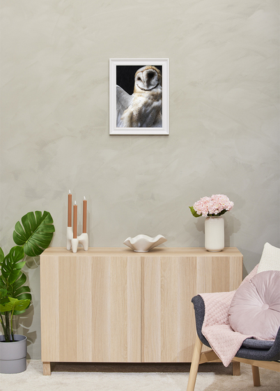 Focus Charleston Bilderamme - Hvit, 30x40