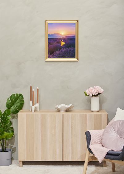 Focus Charleston Bilderamme - Gull, 40x50