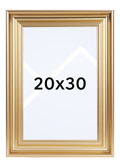 Focus Charleston Bilderamme - Gull, 20x30