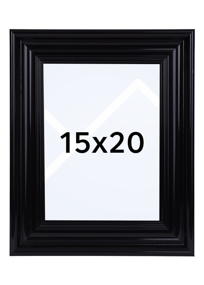 Focus Charleston Bilderamme - Svart, 15x20