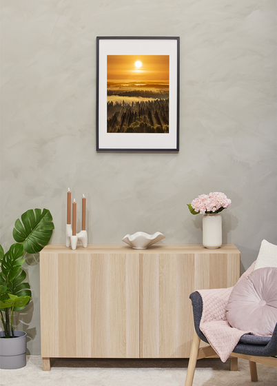 Focus Vivaldi Bilderamme - Svart, 40x50, 50x70