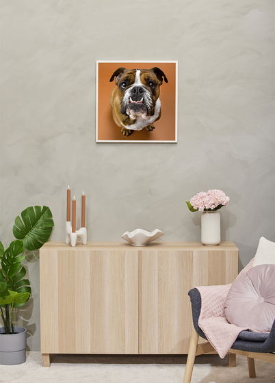 Focus Soul Bilderamme - Hvit, 50x50