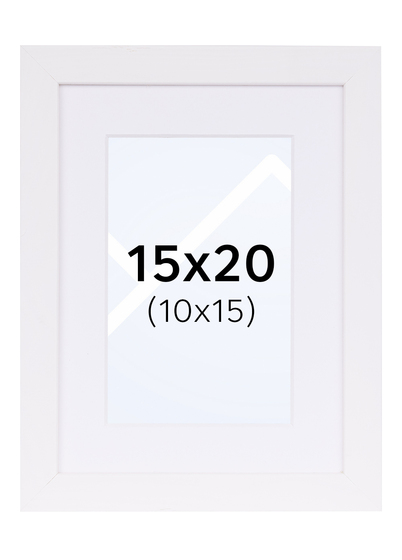 TR Reykjavik Bilderamme - Hvit, 10x15, 15x20