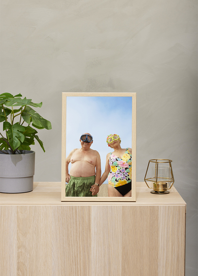 TR København Bilderamme - Lys Eik, 20x30