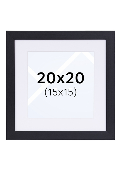 TR Reykjavik Bilderamme - Svart, 15x15, 20x20