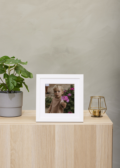 TR Reykjavik Bilderamme - Hvit, 15x15, 20x20