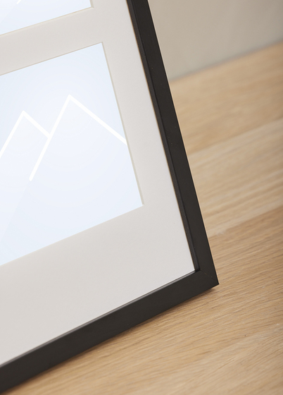 TR København Galleri Collageramme - Svart, 15x20 x2