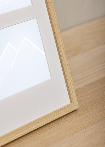 TR København Galleri Collageramme - Lys Eik, 10x15 x2
